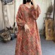 پیراهن طرح دار طره