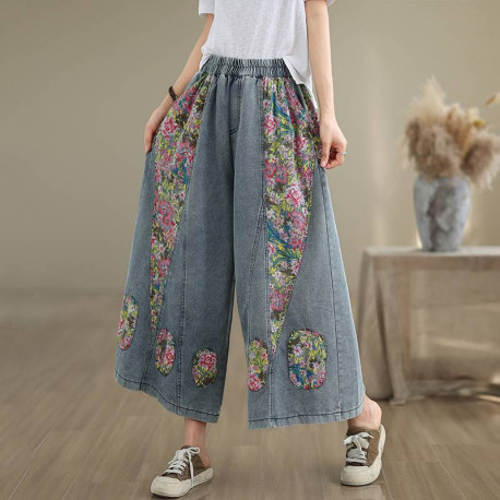 شلوار جین تکه دورزی