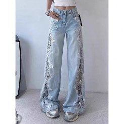 شلوار سولابه دوزی